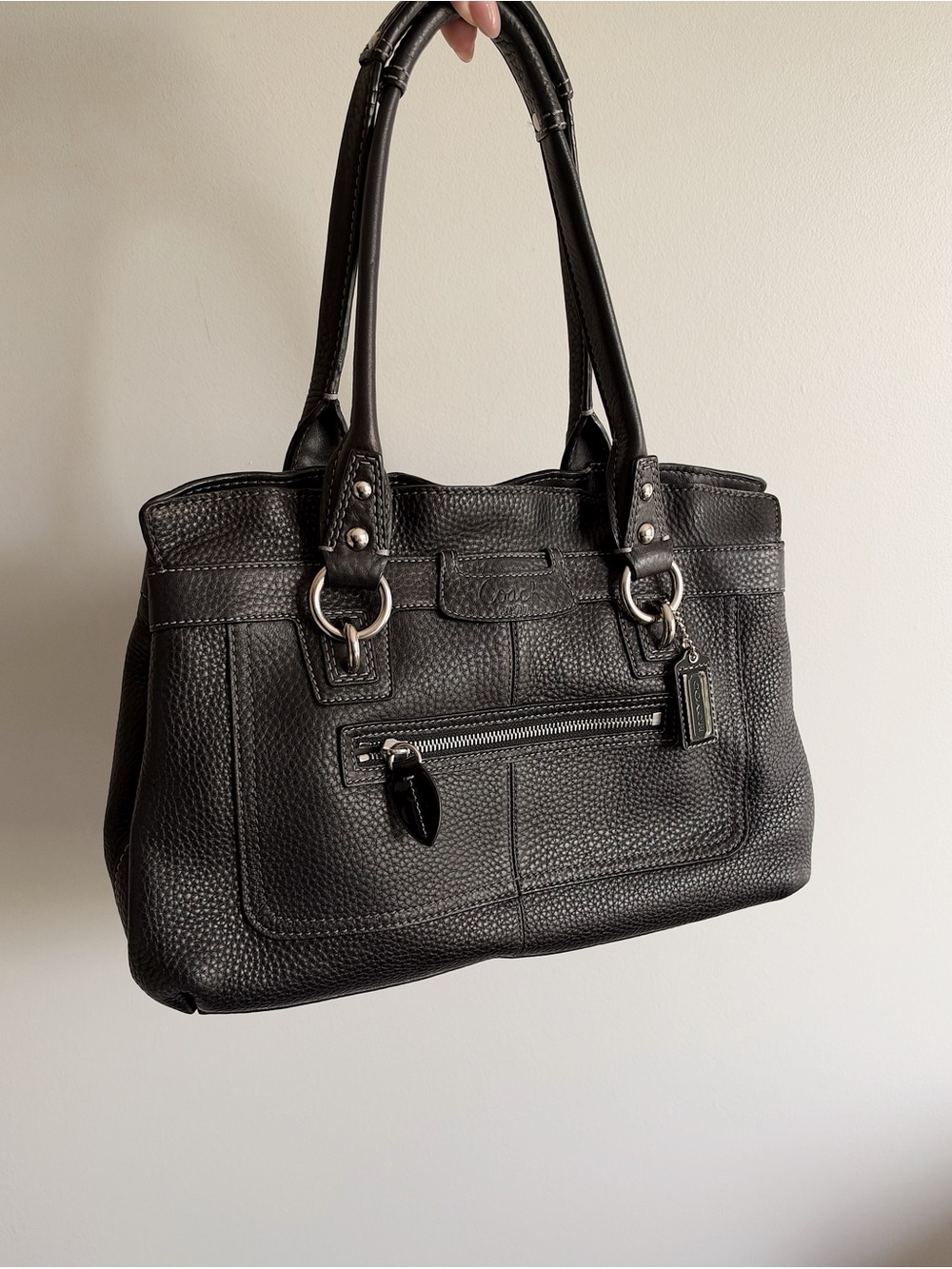 Vintage Coach Leather Bag